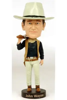 Figurine john wayne cowboy bobble head